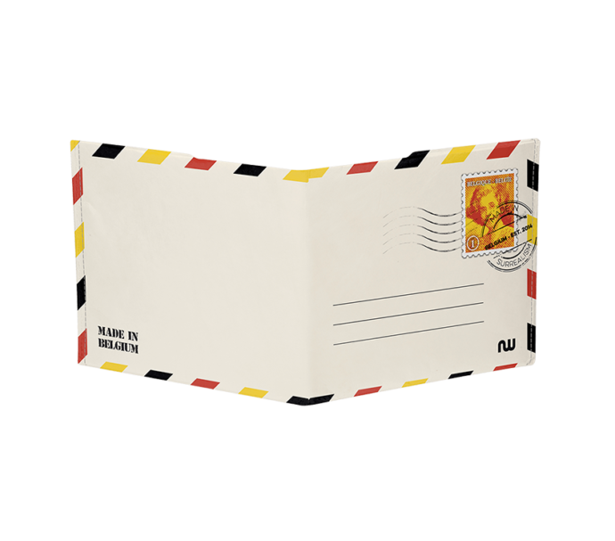 Portefeuille en papier lettre belge